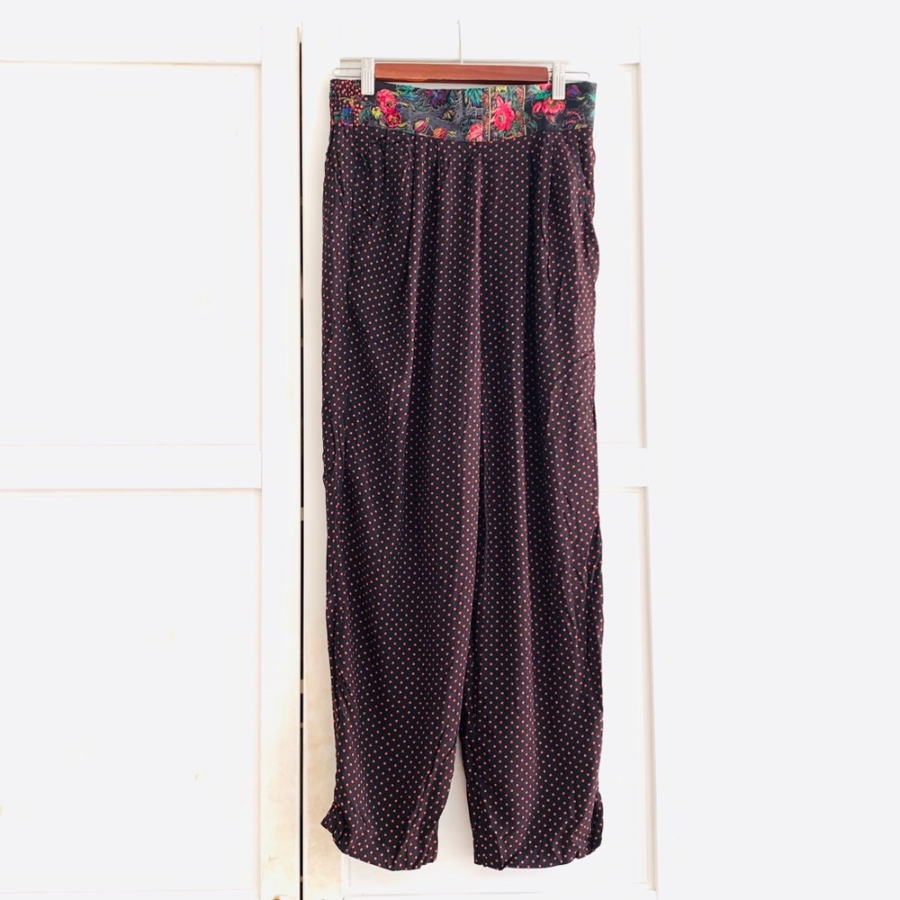 VINTAGE polka dot pants